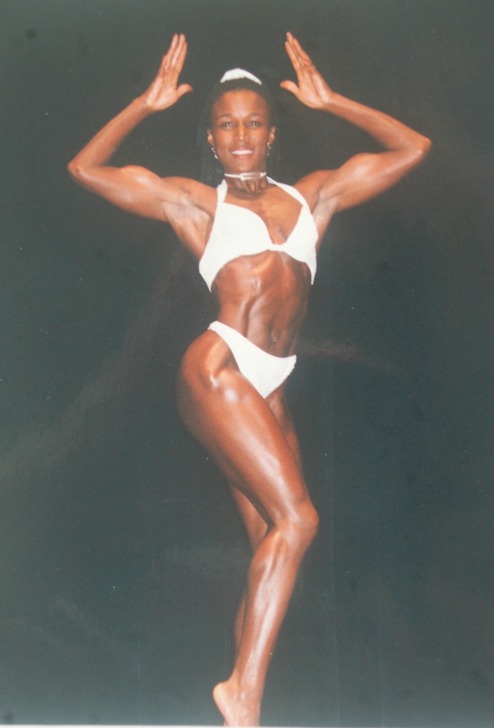 Yvonne Bignall, a former bodybuilder and Miss Universe contender.